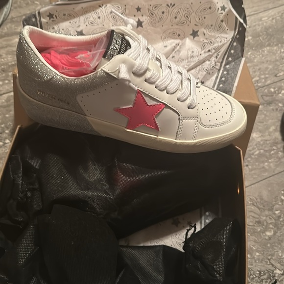 Vintage Havana pink silver glitter 6.5 brand new never worn! - Picture 2 of 5